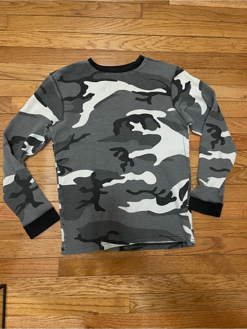 Champs Brand Camo Long Sleeve Shirt